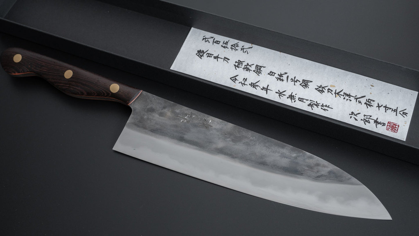 Jiro Tsuchime Yo Gyuto 225mm Tagayasan Handle (#252) - HITOHIRA