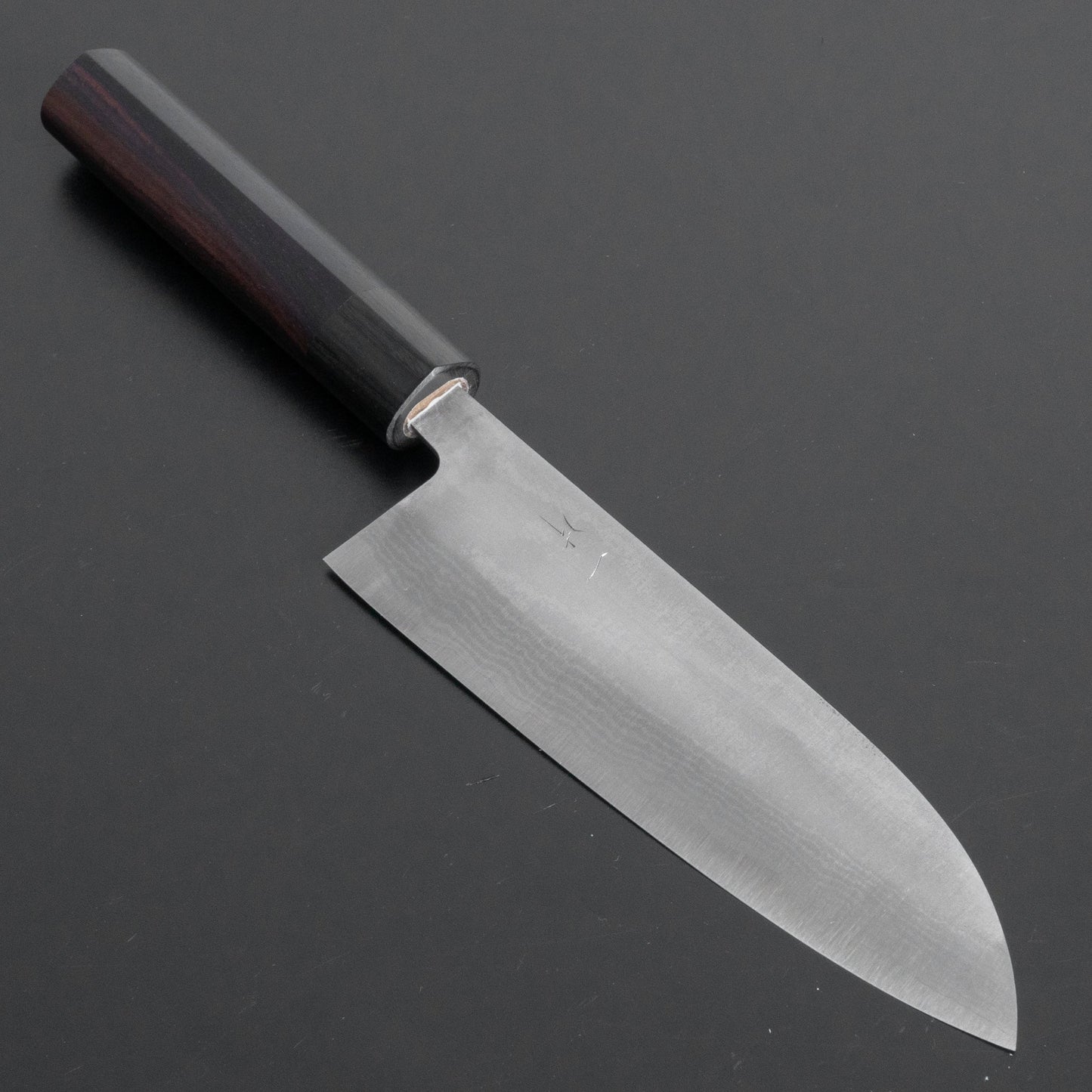 Hitohira Setsu Forged VG-10 Damascus Santoku 165mm Rosewood Handle - HITOHIRA