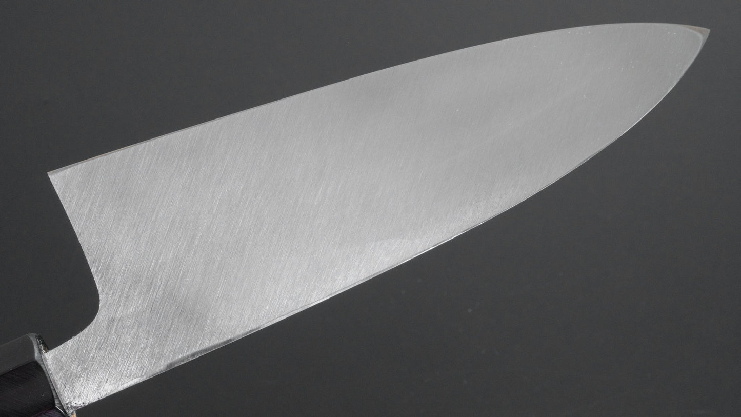 Hitohira Kikuchiyo Manzo White #3 Deba 180mm Ho Wood Handle (Saya) - HITOHIRA