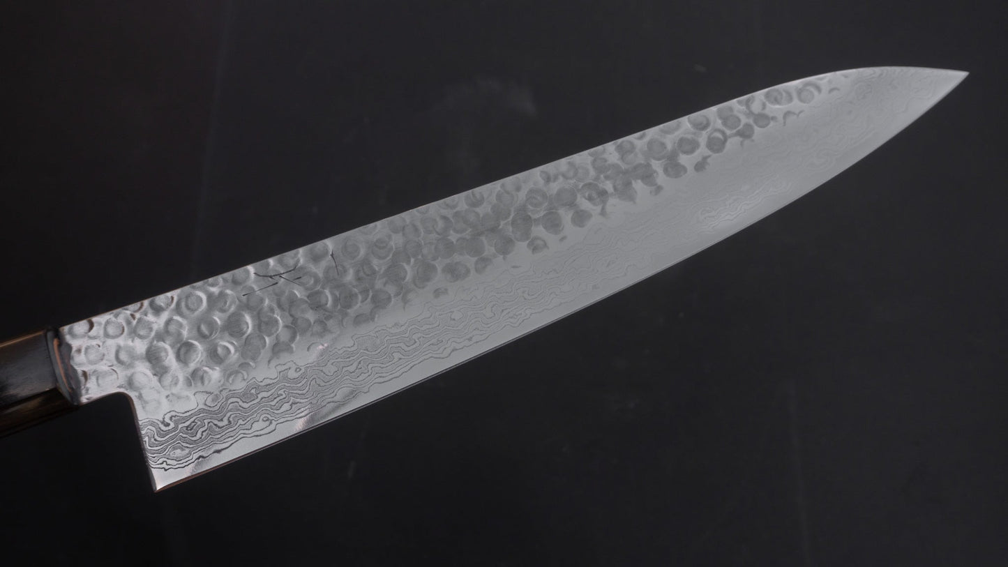 Hitohira HG Tsuchime Damascus Gyuto 240mm Cherry Wood Handle | HITOHIRA