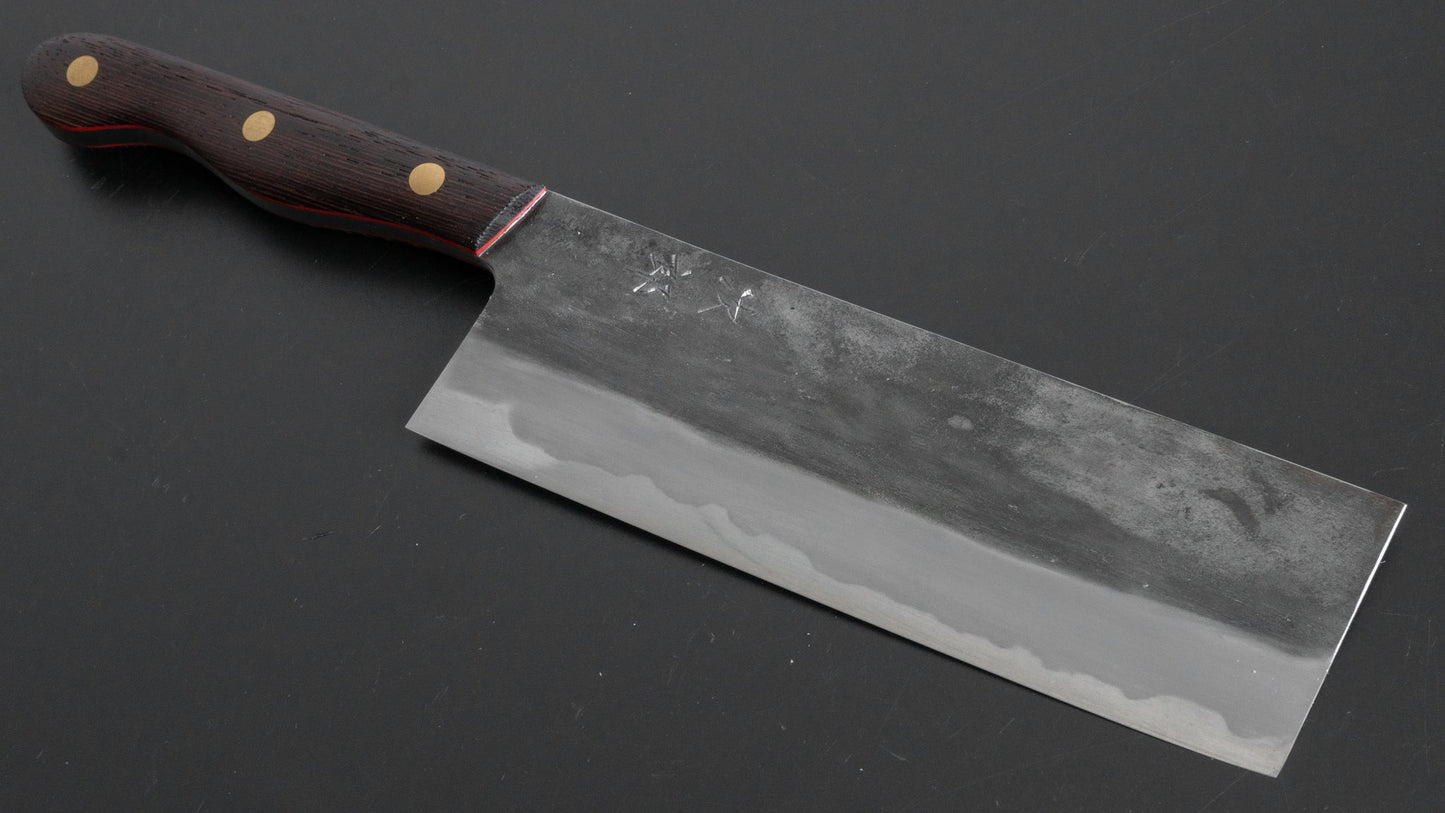 Jiro Tsuchime Yo Nakiri 180mm Tagayasan Handle (#170) - HITOHIRA