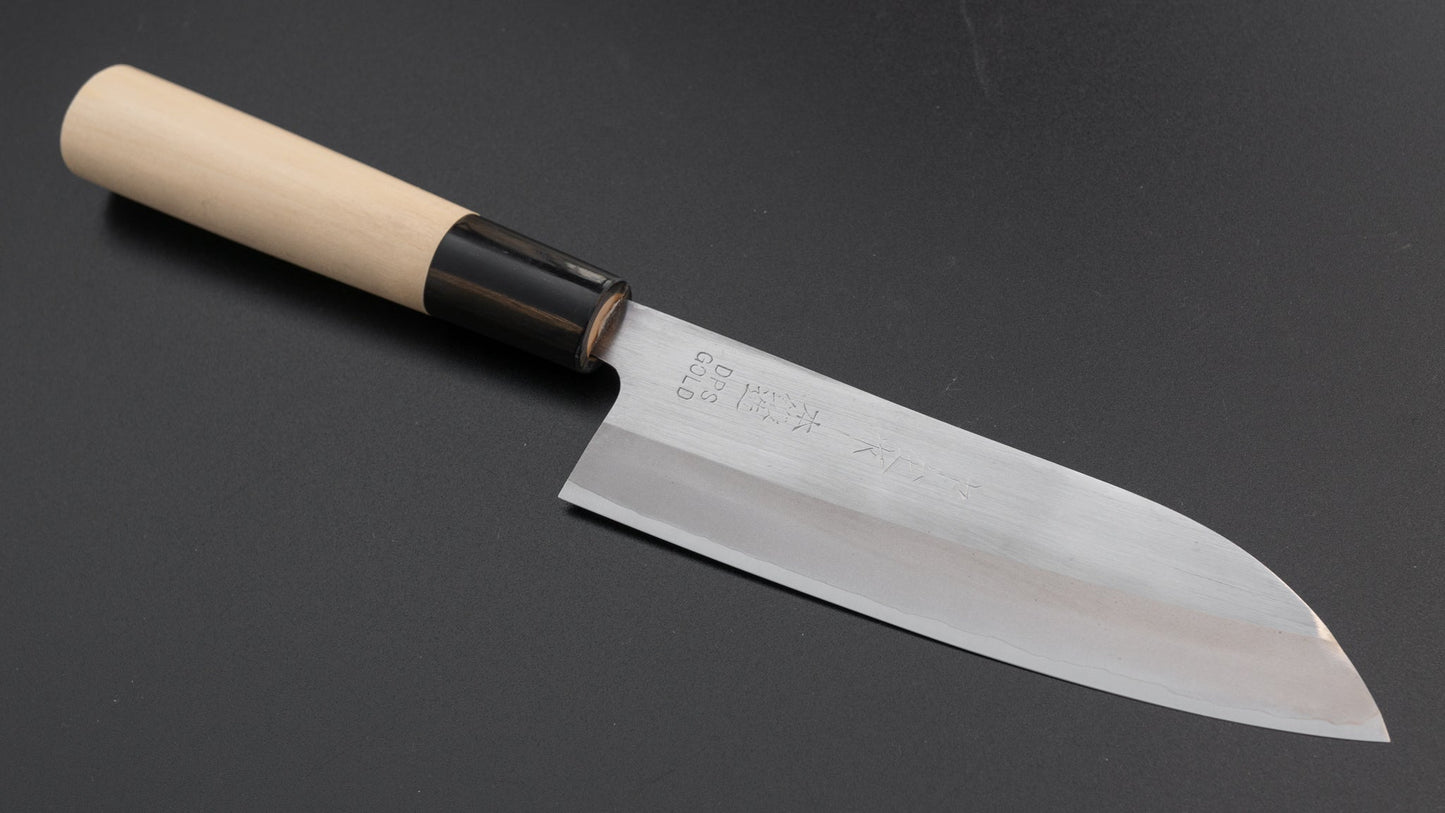 Nakasho Stainless Santoku 150mm Ho Wood Handle (Discounted) | HITOHIRA