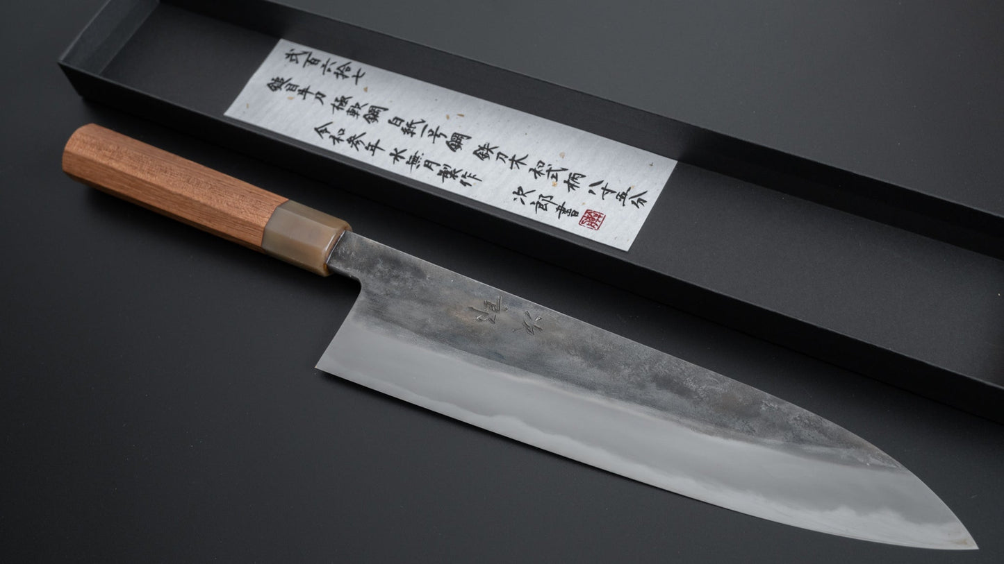 Jiro Tsuchime Wa Gyuto 255mm Taihei Tagayasan Handle (#267/ Discounted) - HITOHIRA