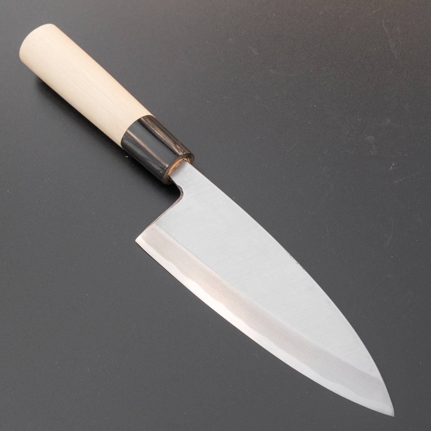 Mumei NOS Hand Forged VG-10 Deba 150mm Ho Wood Handle (B Grade Discounted) | HITOHIRA