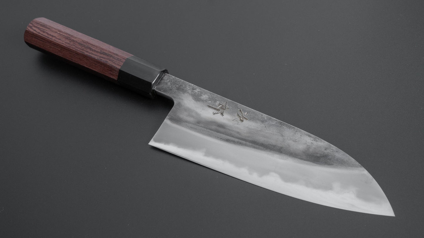 Jiro Tsuchime Wa Santoku 165mm Taihei Tagayasan Handle (#233) - HITOHIRA