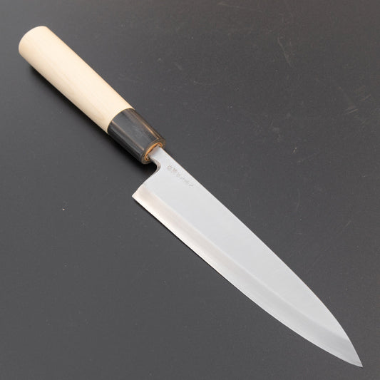 Mumei NOS Hand Forged VG-10 Mioroshi Deba 180mm Ho Wood Handle (Discounted) | HITOHIRA