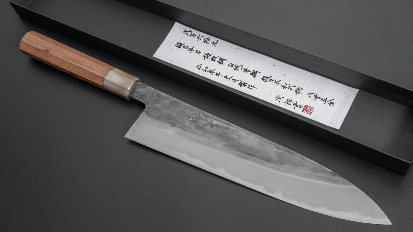 Jiro Tsuchime Wa Gyuto 255mm Taihei Tagayasan Handle (#269) - HITOHIRA