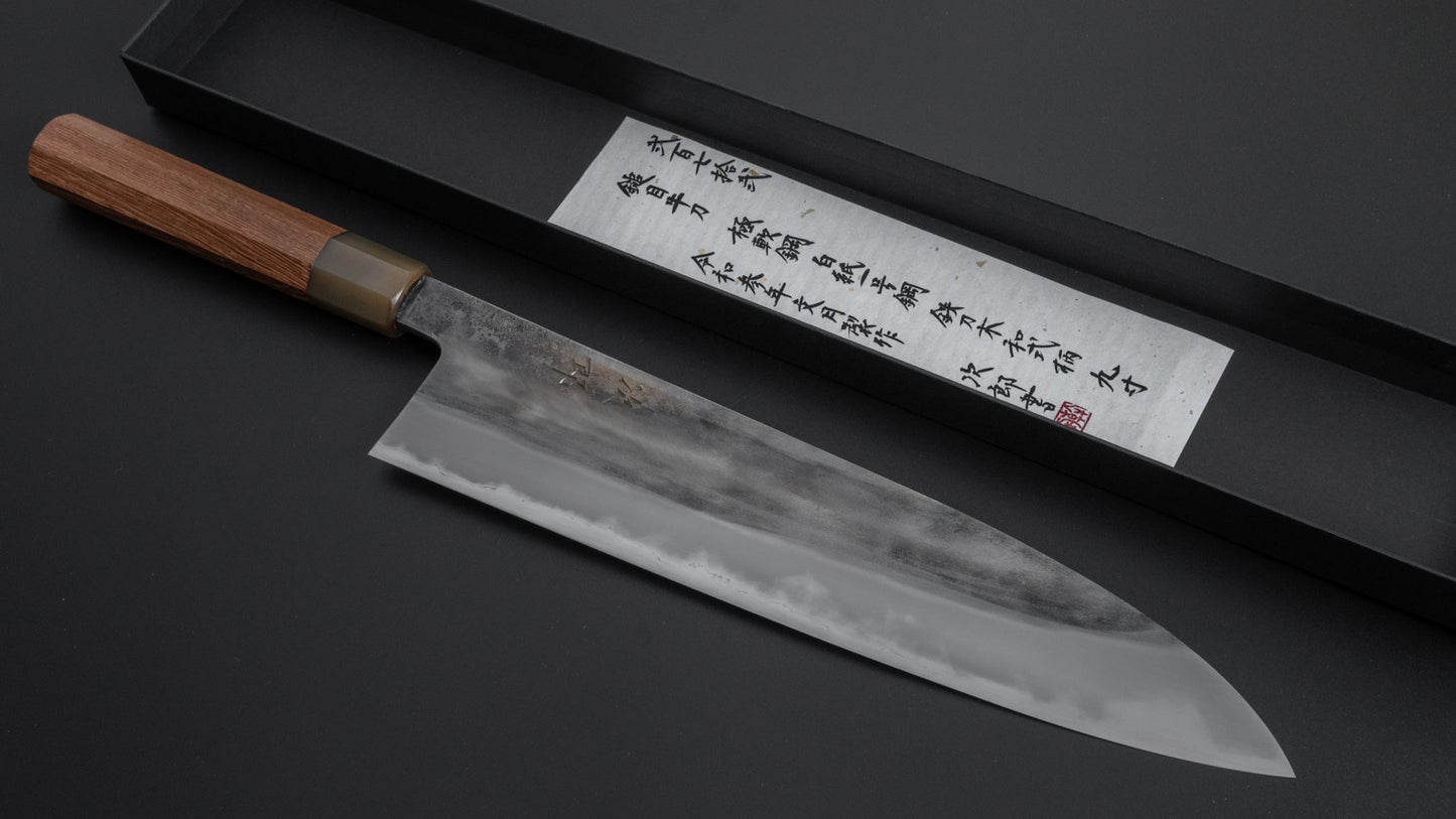 Jiro Tsuchime Wa Gyuto 270mm Taihei Tagayasan Handle (#272) - HITOHIRA