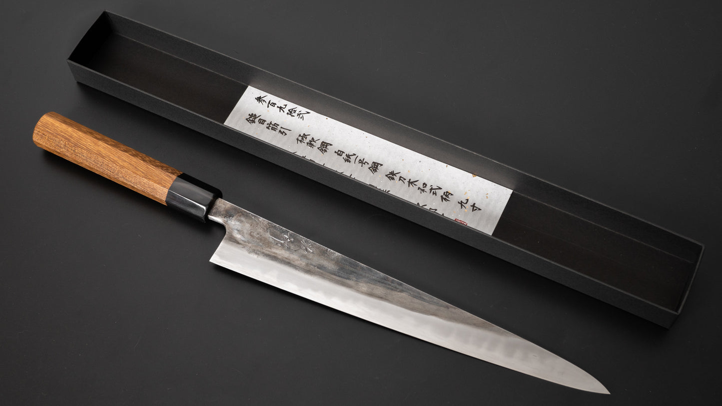 Jiro Tsuchime Wa Sujihiki 270mm Taihei Tagayasan Handle (#392) - HITOHIRA