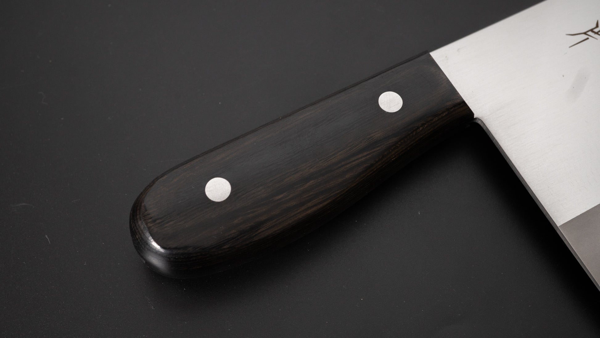 Hitohira FJ VG-1 Chinese Cleaver 220mm Pakka Handle (No Bolster) - HITOHIRA