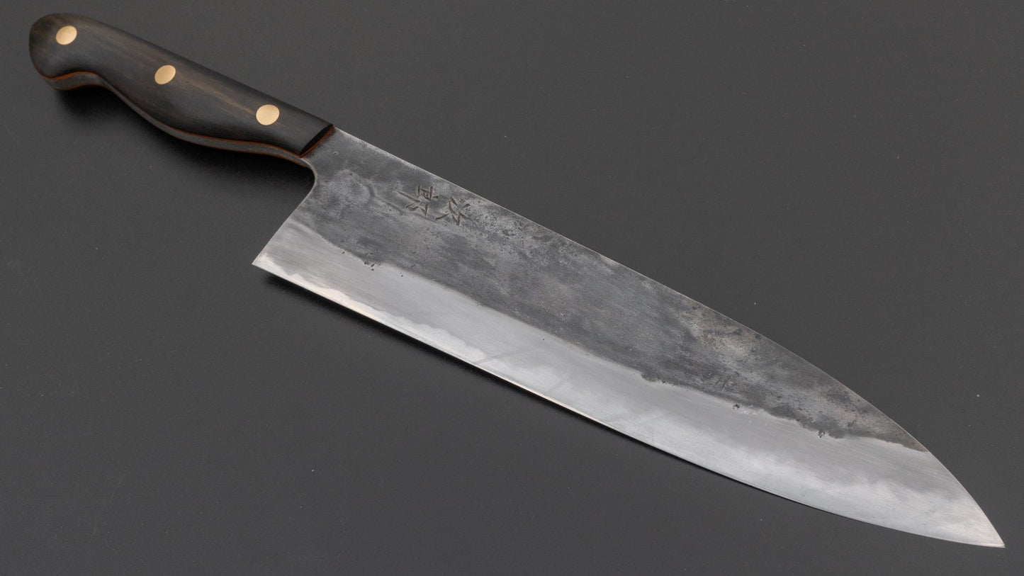 Jiro Tsuchime Yo Gyuto 240mm Ebony Handle (#080) | HITOHIRA