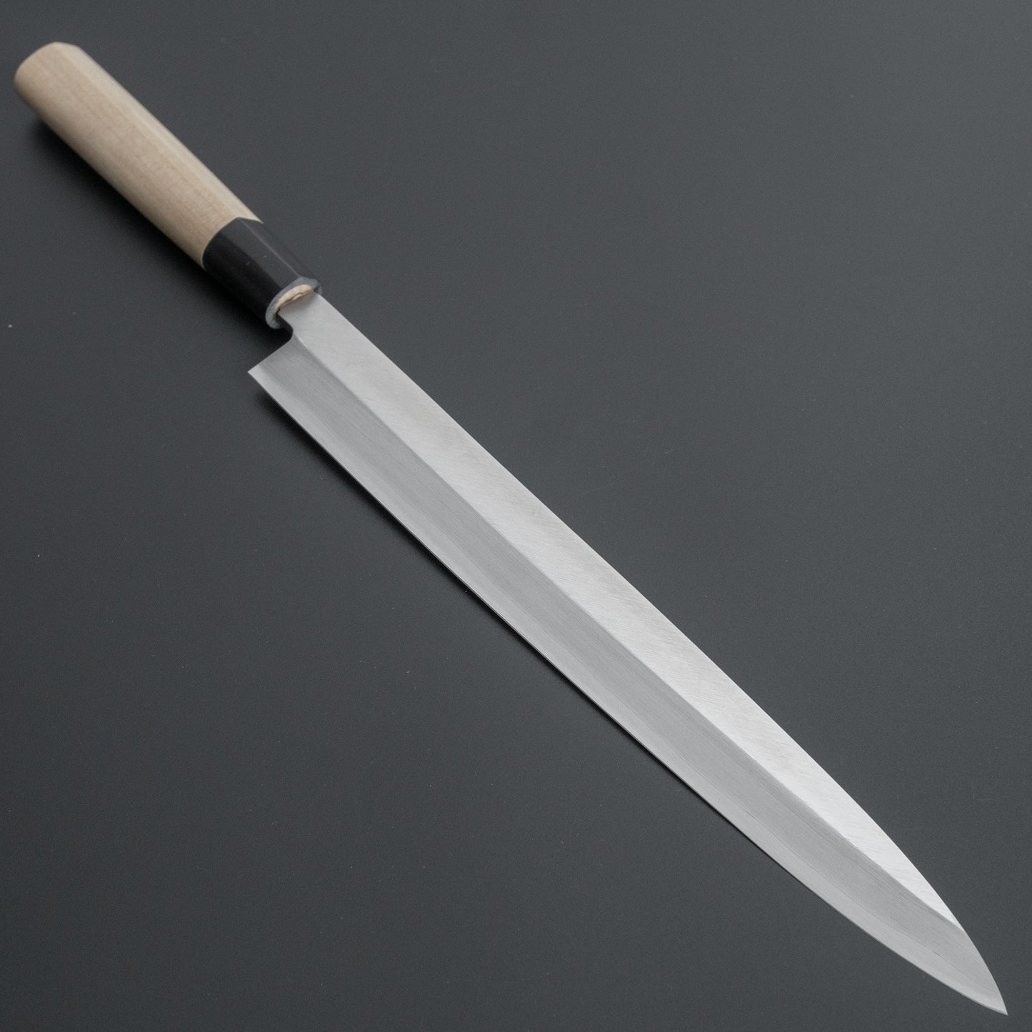 Mumei Stainless Yanagiba 300mm Ho Wood Handle - HITOHIRA