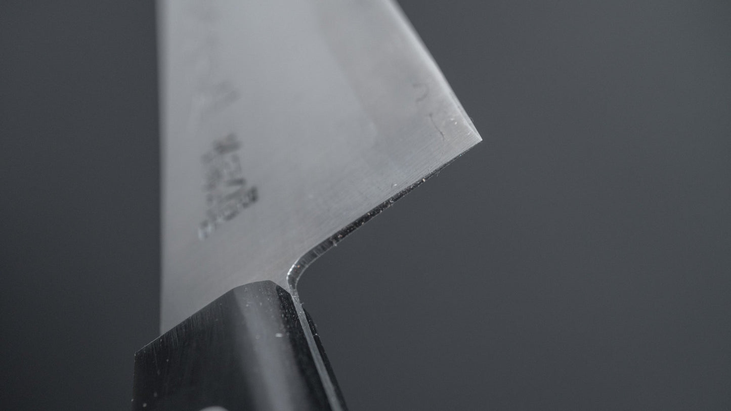 Hitohira Imojiya OKD White #2 Stainless Clad Santoku 180mm Pakka Handle - HITOHIRA