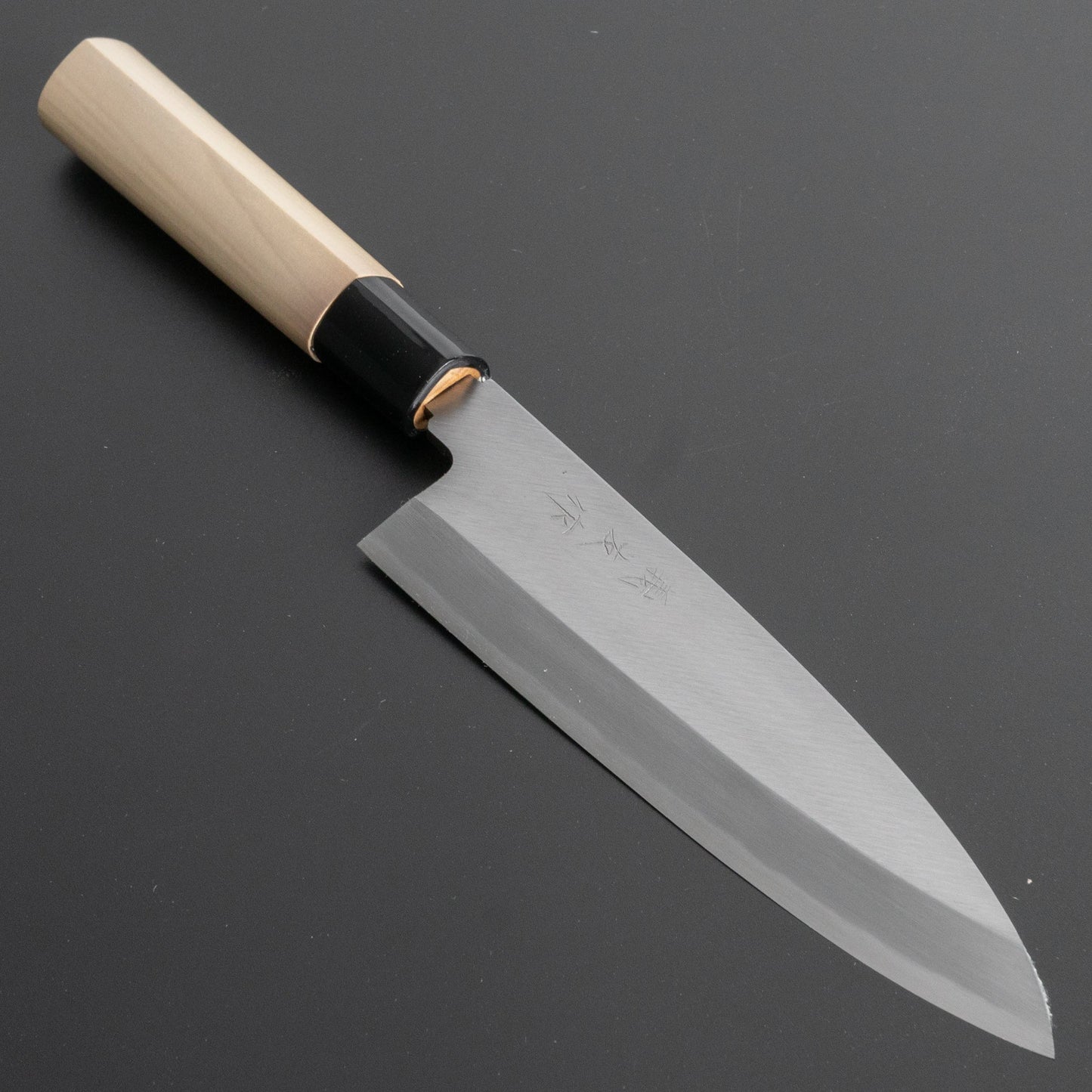 Morihei Yoshitomo Funayuki 180mm Poplar Handle - HITOHIRA