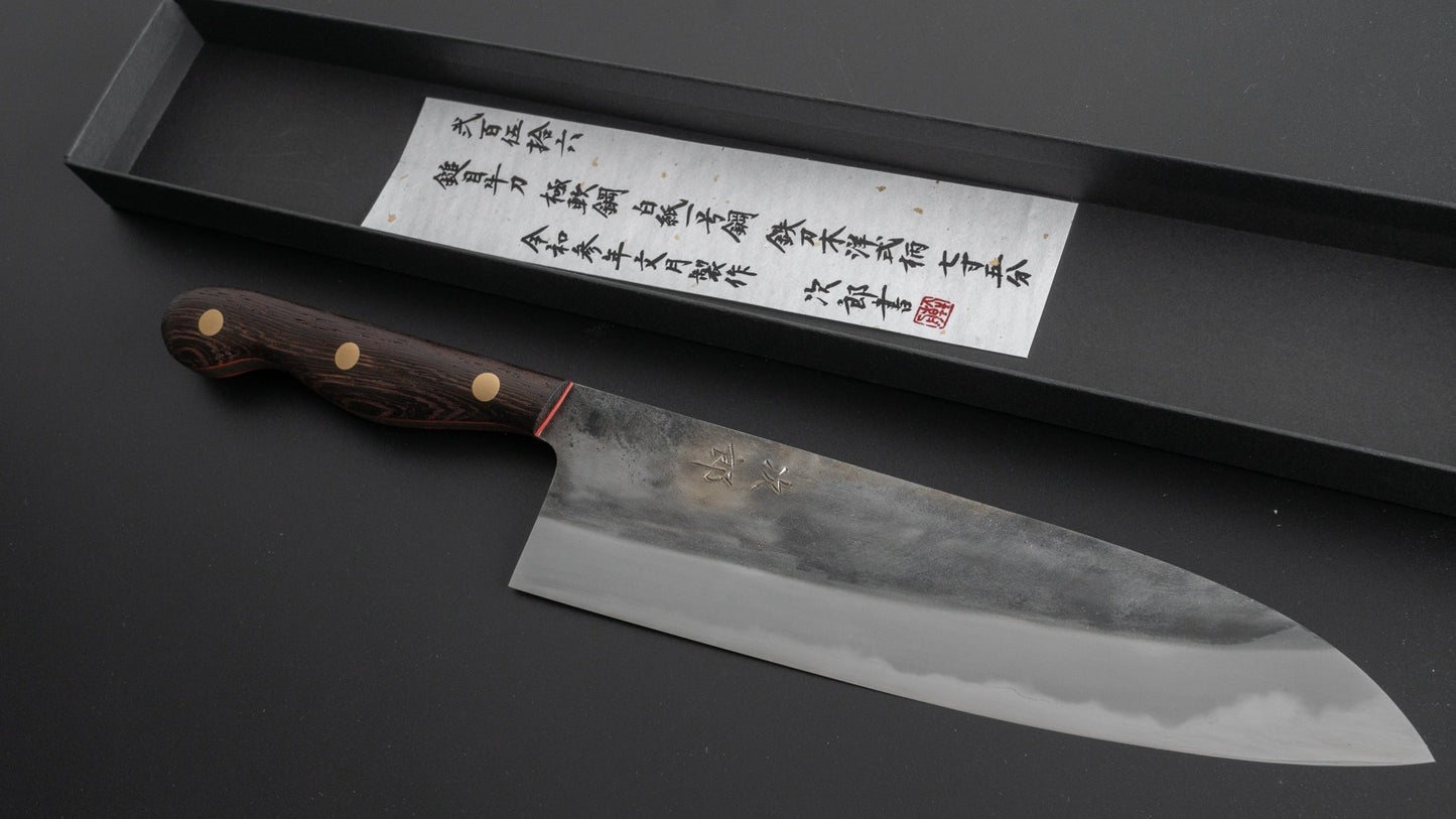 Jiro Tsuchime Yo Gyuto 225mm Tagayasan Handle (#256) - HITOHIRA