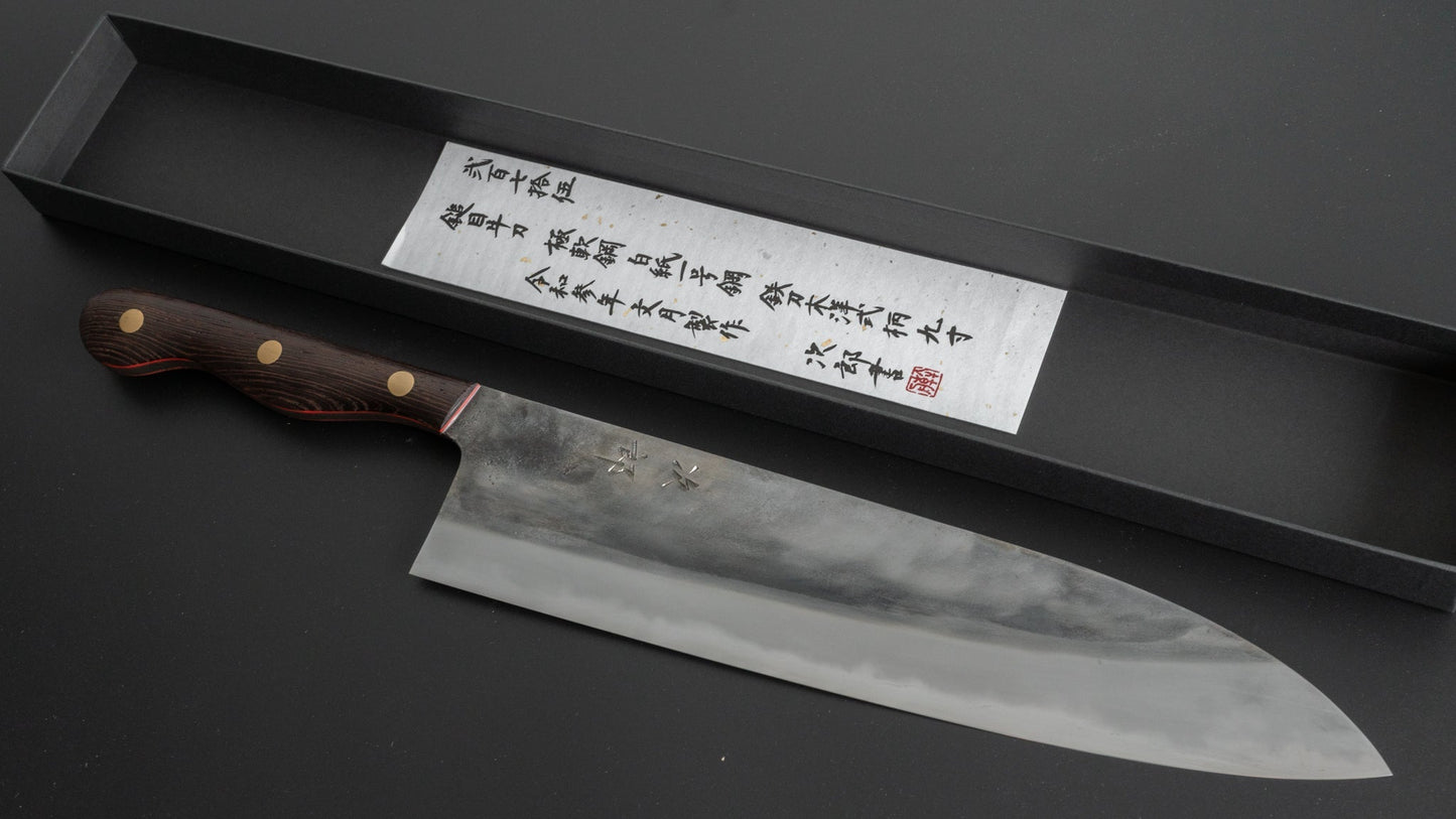 Jiro Tsuchime Yo Gyuto 270mm Tagayasan Handle (#275) - HITOHIRA