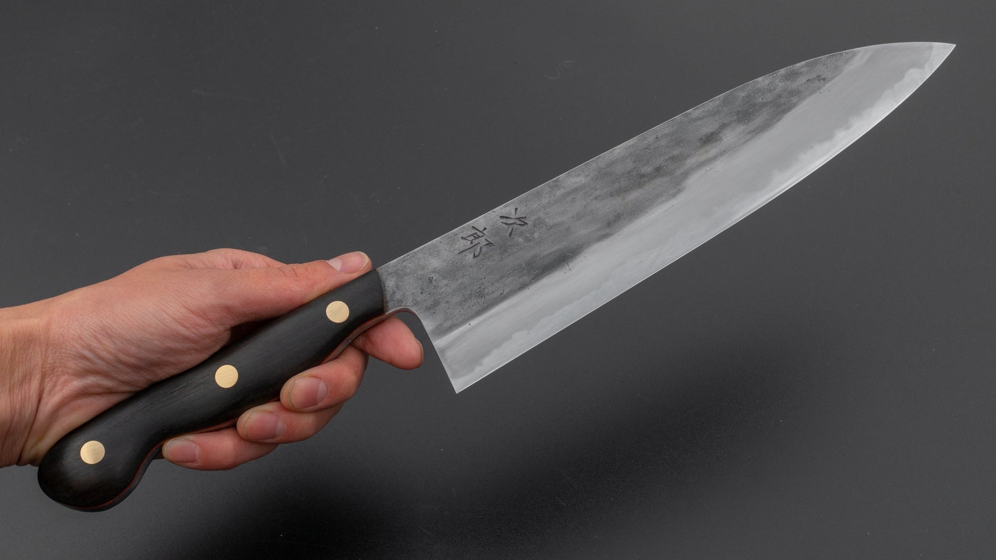 Jiro Tsuchime Yo Gyuto 240mm Ebony Handle (#081) | HITOHIRA