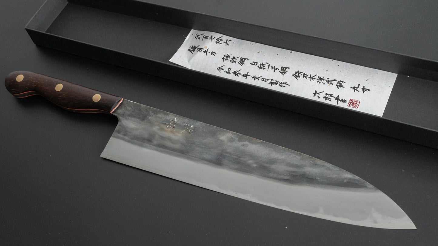 Jiro Tsuchime Yo Gyuto 270mm Tagayasan Handle (#276) - HITOHIRA