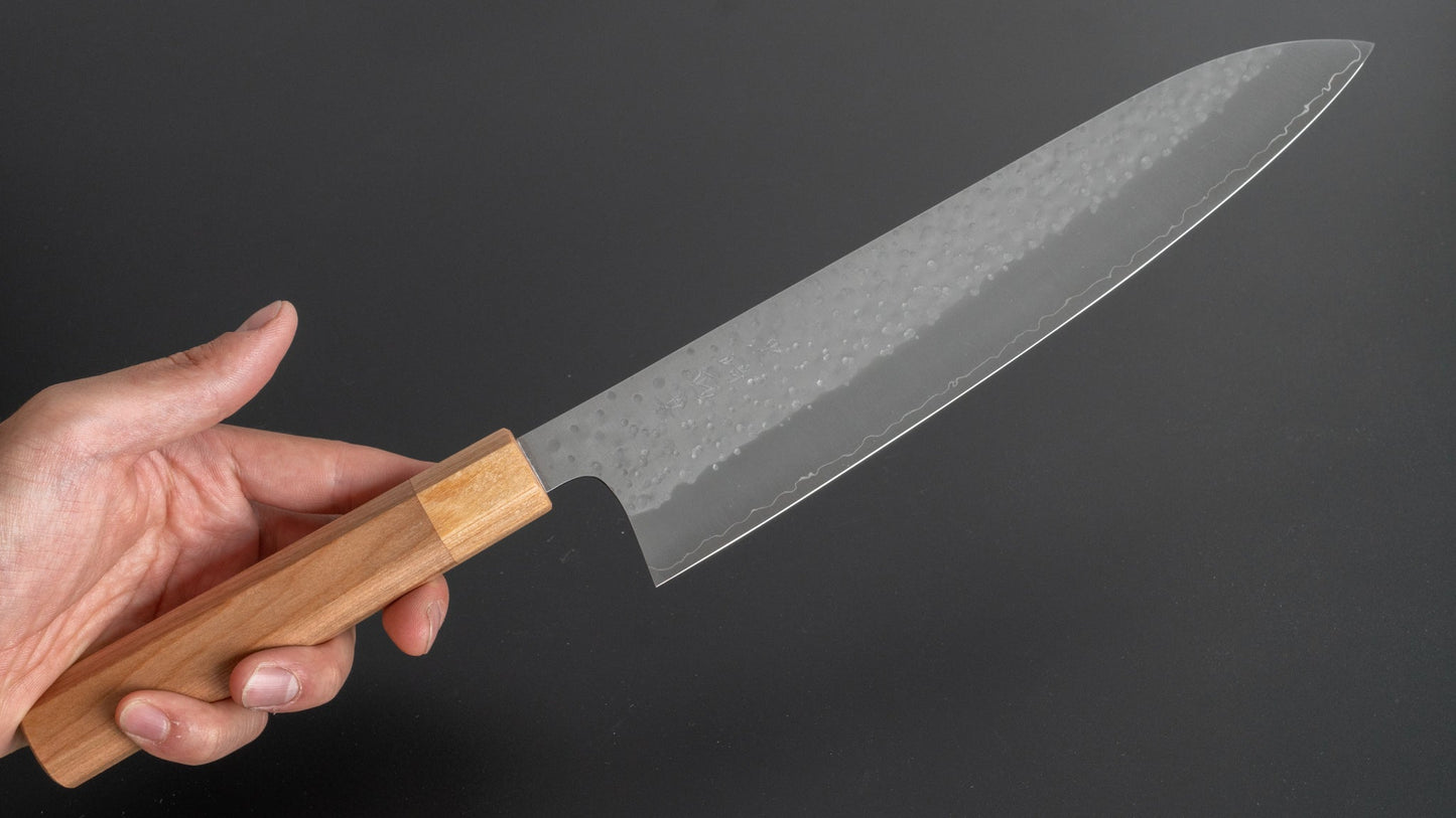 Makoto Kurosaki Sakura SG2 Gyuto 240mm Cherry Wood Handle - HITOHIRA