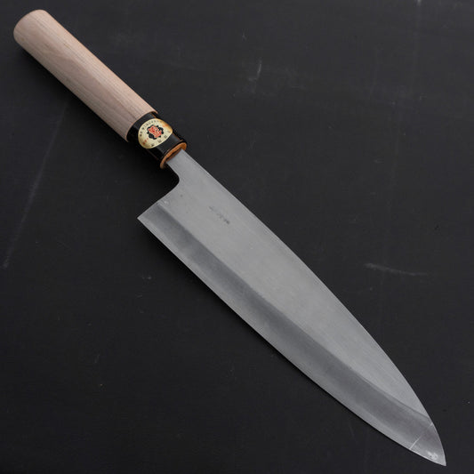 Sakai Nobukiyo NOS White Steel Deba 270mm Ho Wood Handle | HITOHIRA