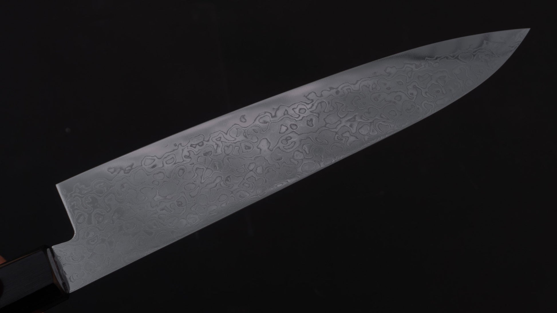 Hitohira HG Damascus Gyuto 210mm Rosewood Handle | HITOHIRA