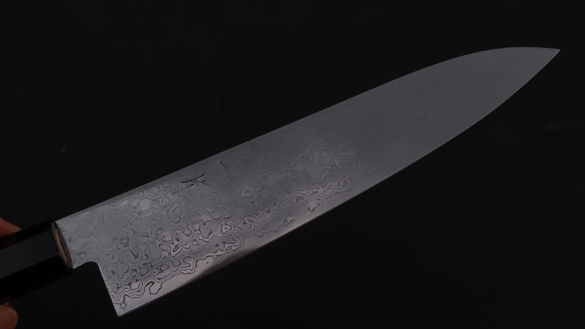 Hitohira HG Damascus Gyuto 210mm Ho Wood Handle | HITOHIRA