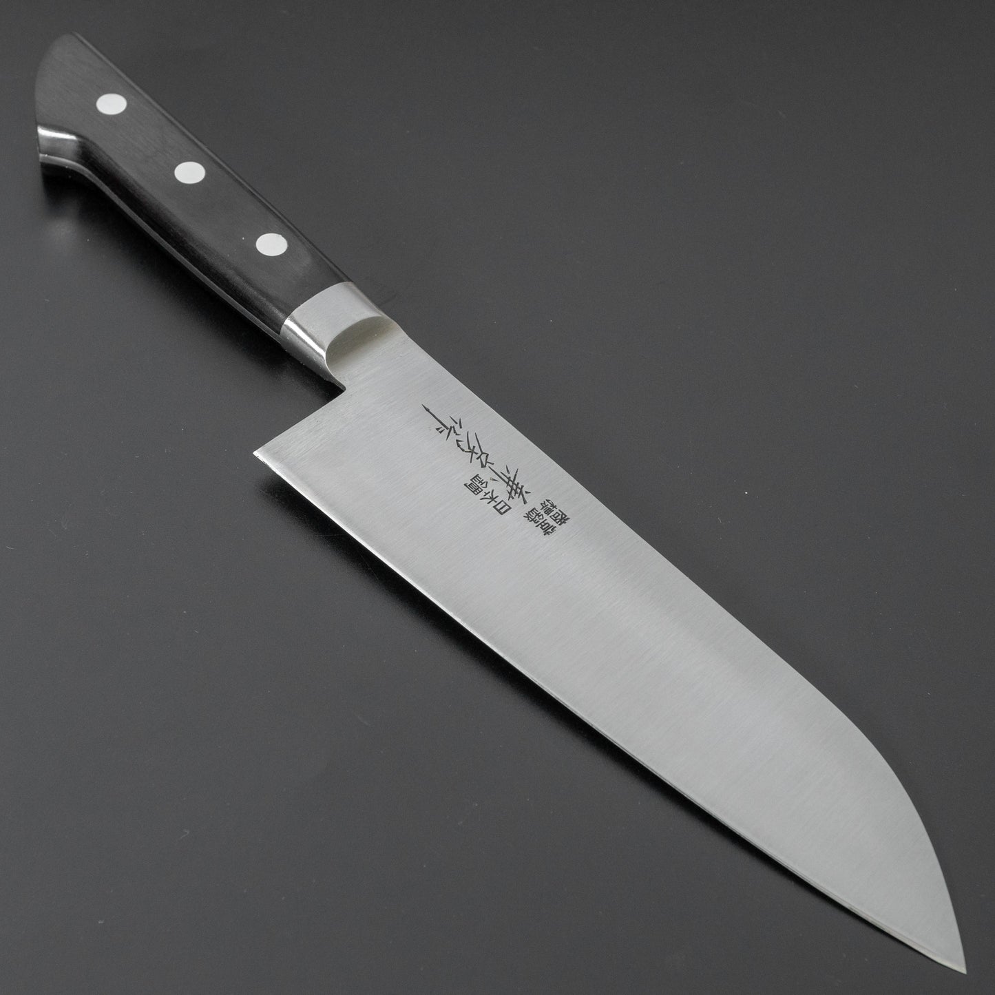 Fujiwara Kanefusa SK High Carbon Santoku Pakka Handle - HITOHIRA