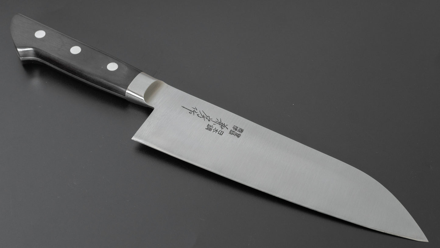 Fujiwara Kanefusa SK High Carbon Santoku Pakka Handle - HITOHIRA