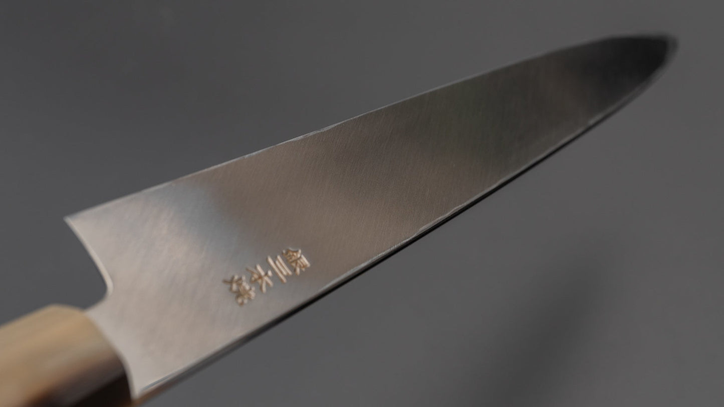 Hitohira Ginsan Honyaki Yanagiba 300mm Ebony Handle (Saya) | HITOHIRA