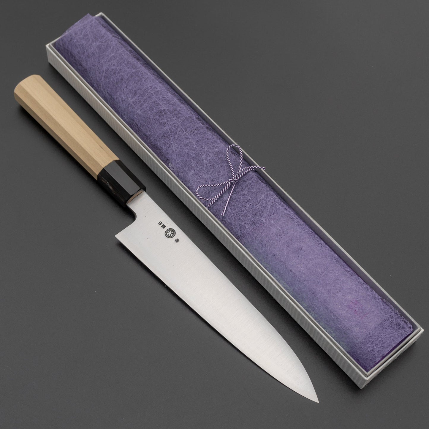 Takada no Hamono White #2 HH Gyuto 210mm Ho Wood Handle | HITOHIRA