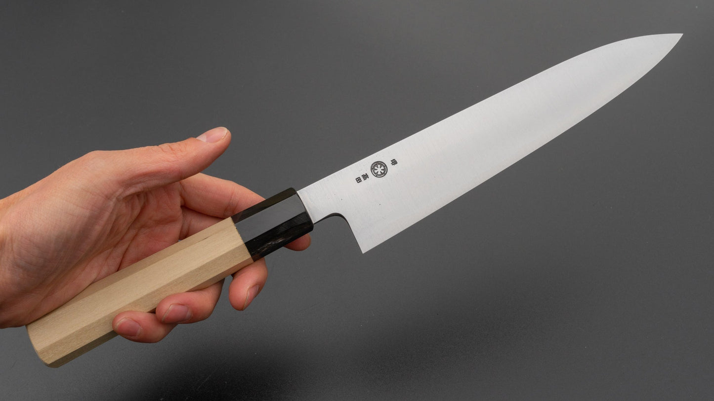 Takada no Hamono White #2 HH Gyuto 210mm Ho Wood Handle | HITOHIRA