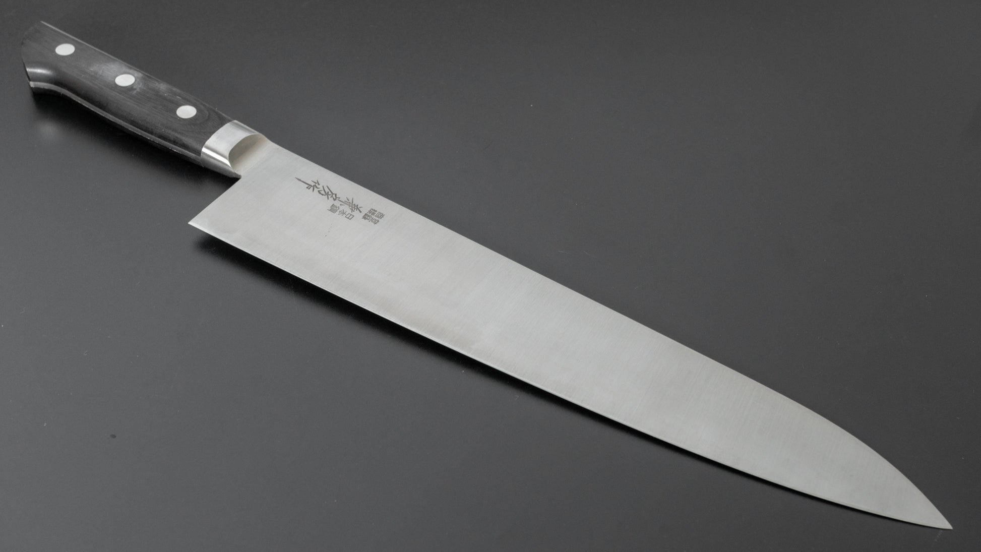 Fujiwara Kanefusa SK High Carbon Gyuto 300mm Pakka Handle - HITOHIRA