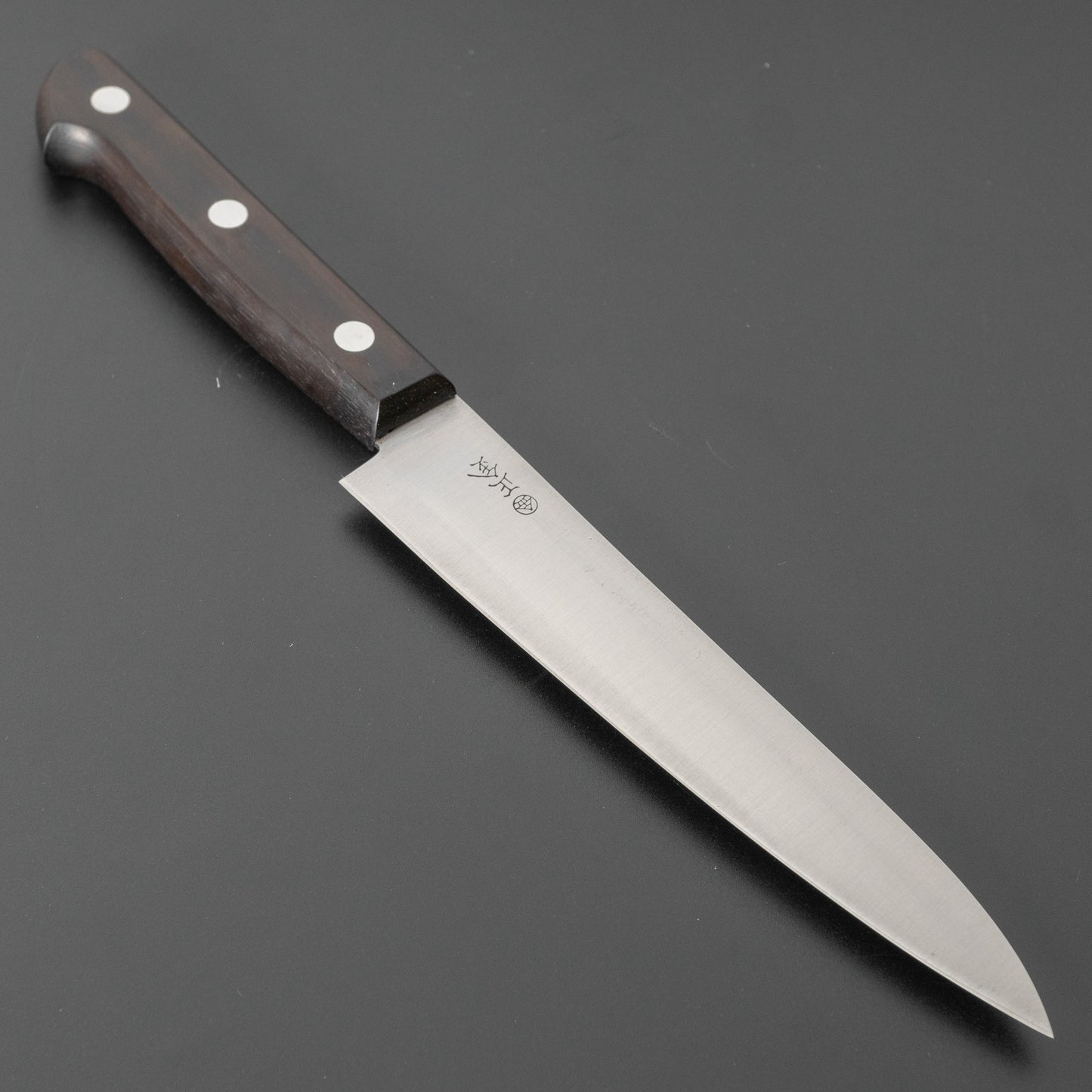 Masakane Vintage SK Petty 150mm Ebony Handle (No Bolster) - HITOHIRA