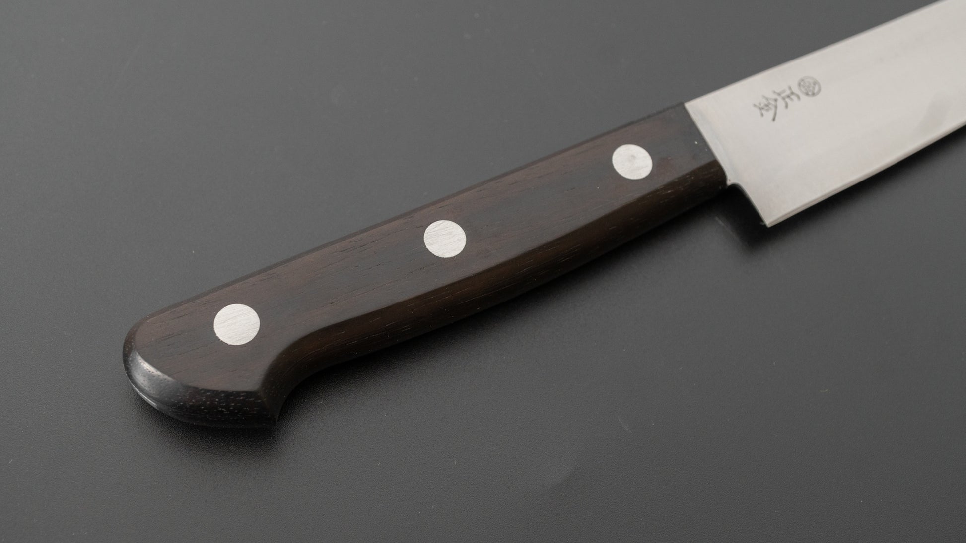 Masakane Vintage SK Petty 150mm Ebony Handle (No Bolster) - HITOHIRA