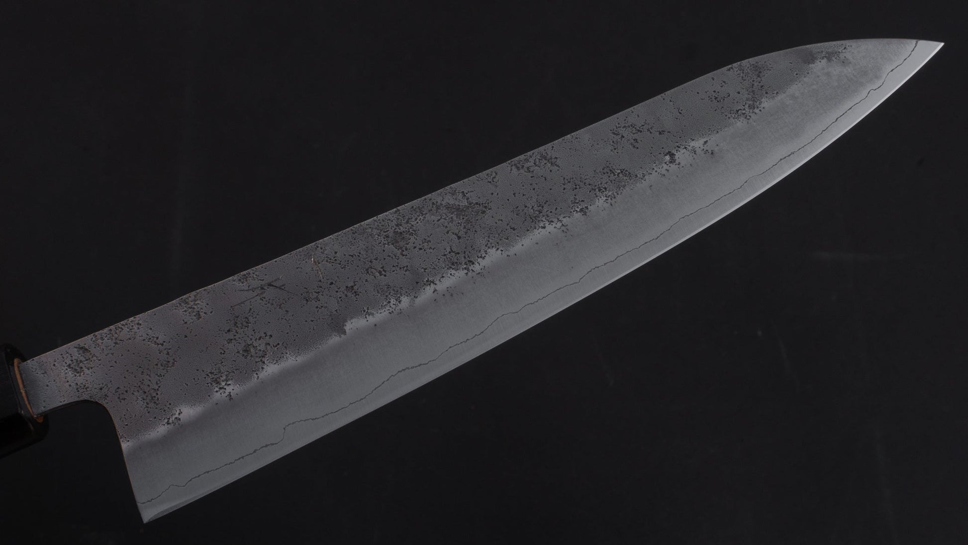 Hitohira Futana S3 Nashiji Gyuto 210mm Cherry Wood Handle | HITOHIRA