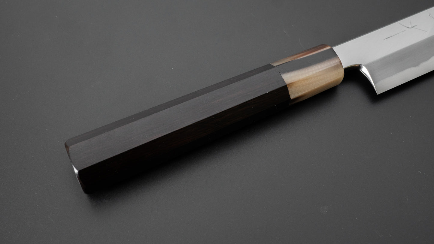 Hitohira Tanaka Mosuke White #2 Yanagiba 300mm Ebony Handle (Saya) - HITOHIRA