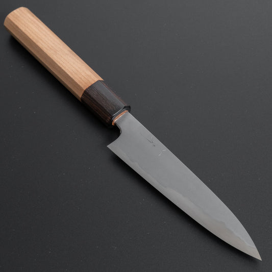 Hitohira Tanaka Yohei White #1 Kasumi Petty 135mm Cherry Wood Handle - HITOHIRA