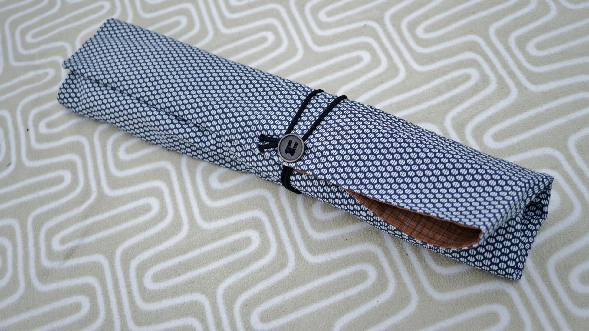 Hitohira Kimono Knife Roll Small (4 Pocket) - HITOHIRA