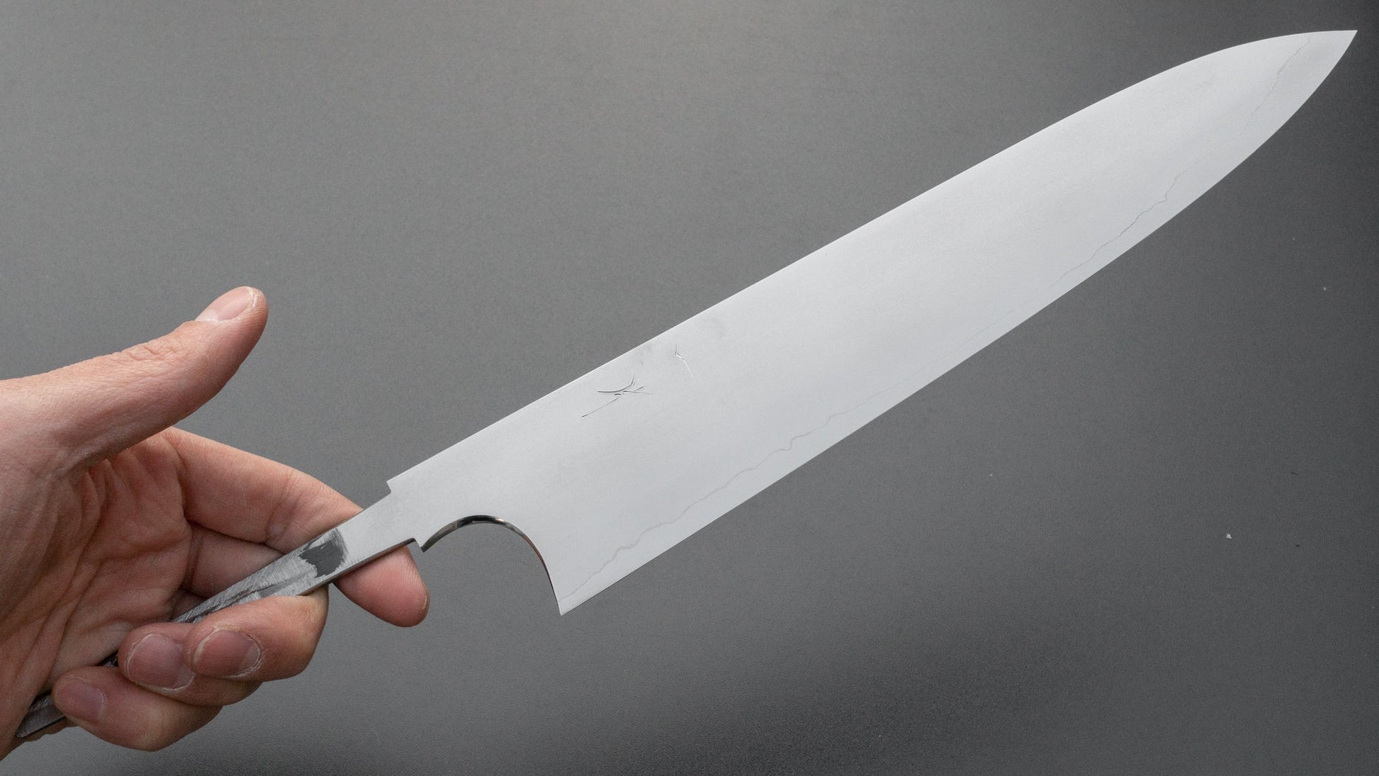 Hitohira Kikuchiyo Yohei Ginsan Kasumi Gyuto 240mm (No Handle) | HITOHIRA