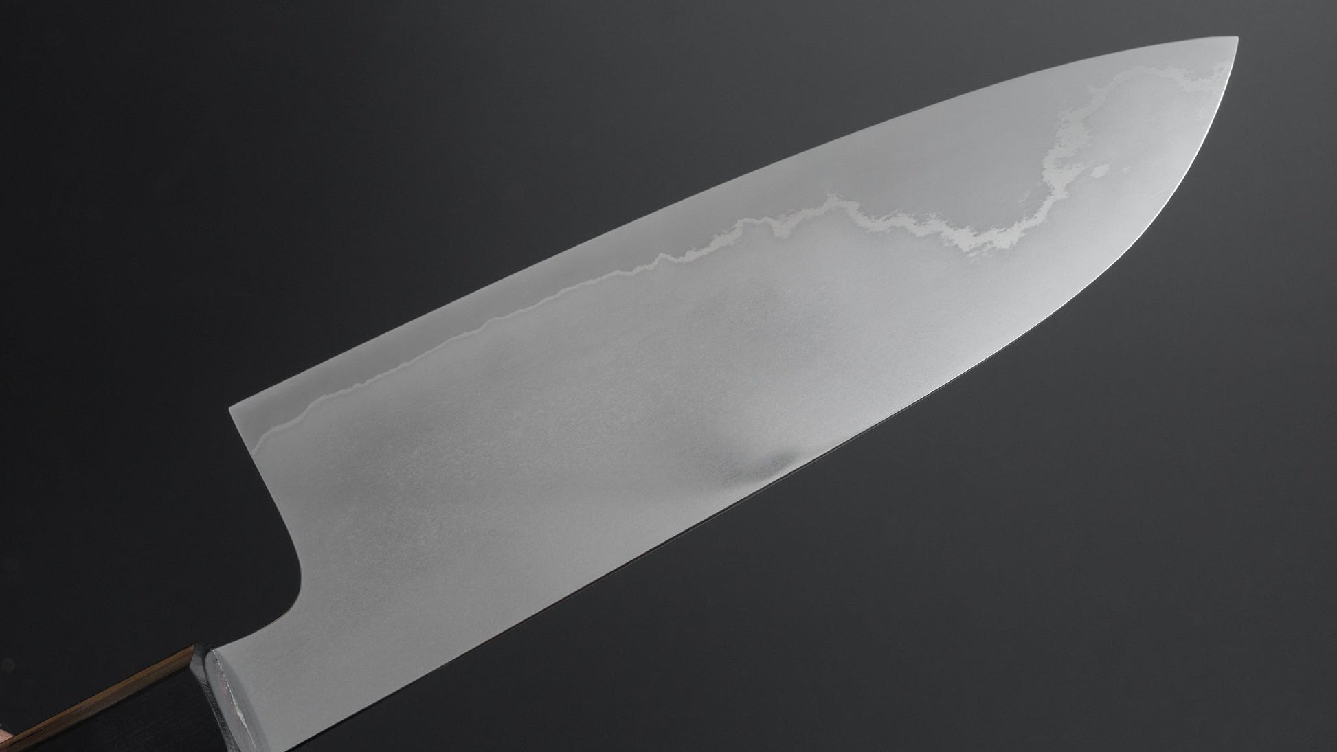 Takada no Hamono Silver #3 Suiboku Santoku 180mm Rosewood Handle (Extra Thin) - HITOHIRA