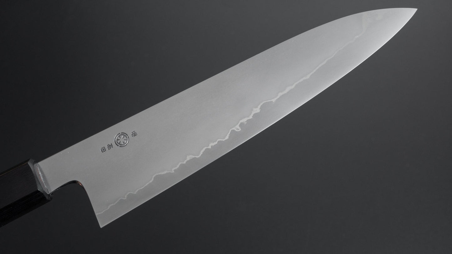 Takada no Hamono Silver #3 Suiboku Gyuto 210mm Rosewood Handle (Extra Thin) - HITOHIRA