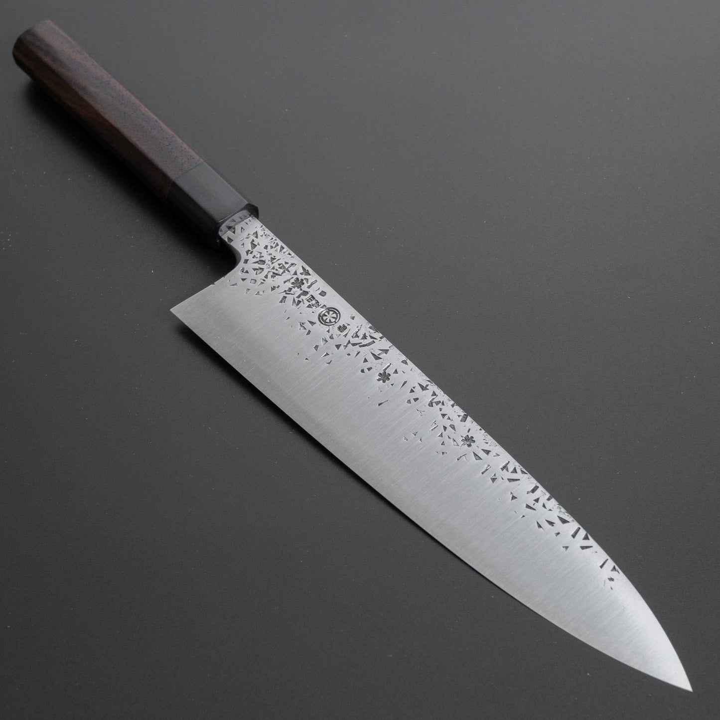 Takada no Hamono White #2 HH Reika Gyuto 240mm Rosewood Handle - HITOHIRA