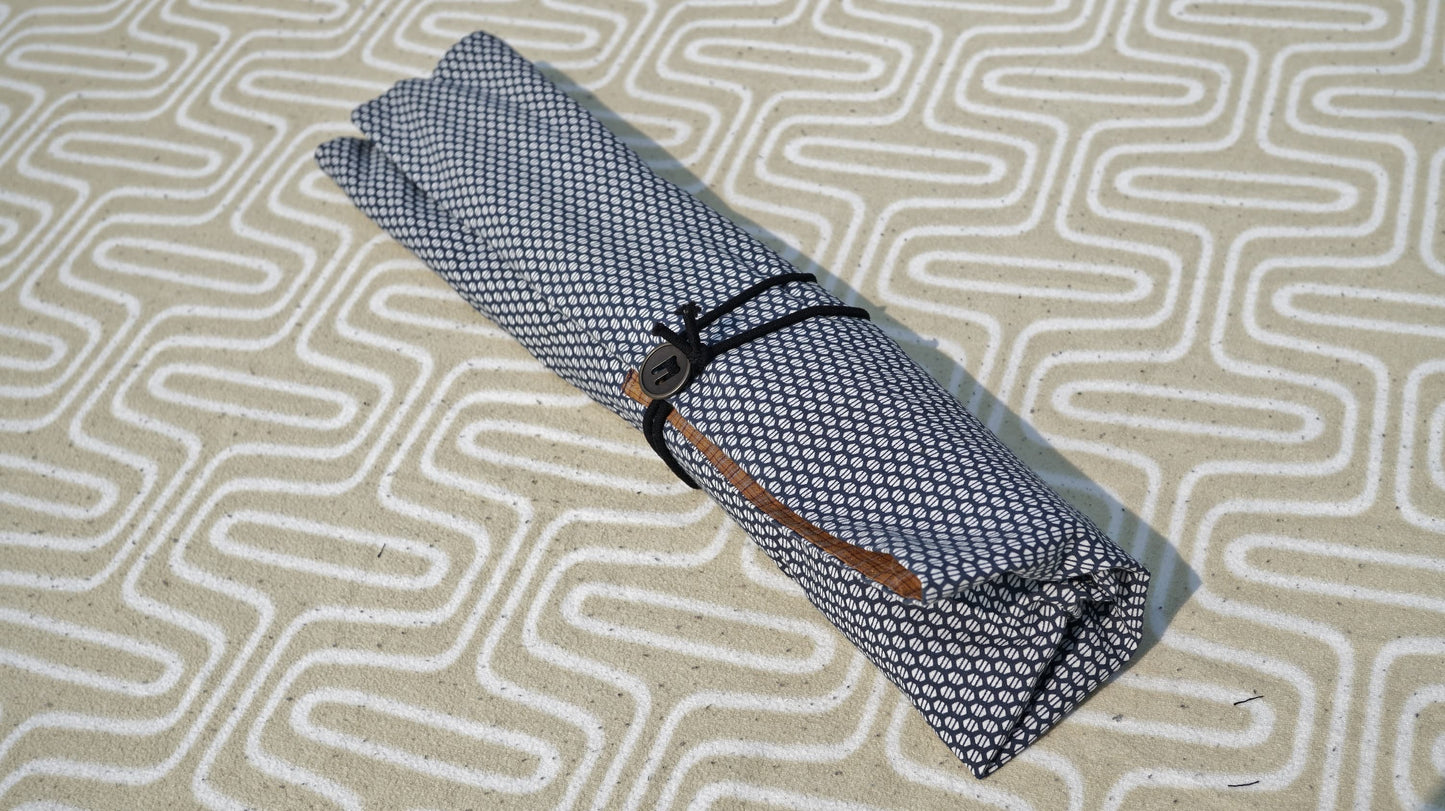 Hitohira Kimono Knife Roll Small (4 Pocket) - HITOHIRA