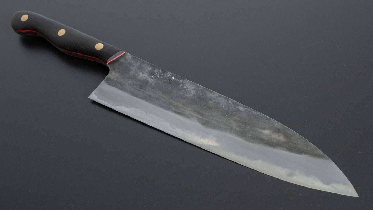 Jiro Tsuchime Yo Gyuto 240mm Ebony Handle (#174) - HITOHIRA