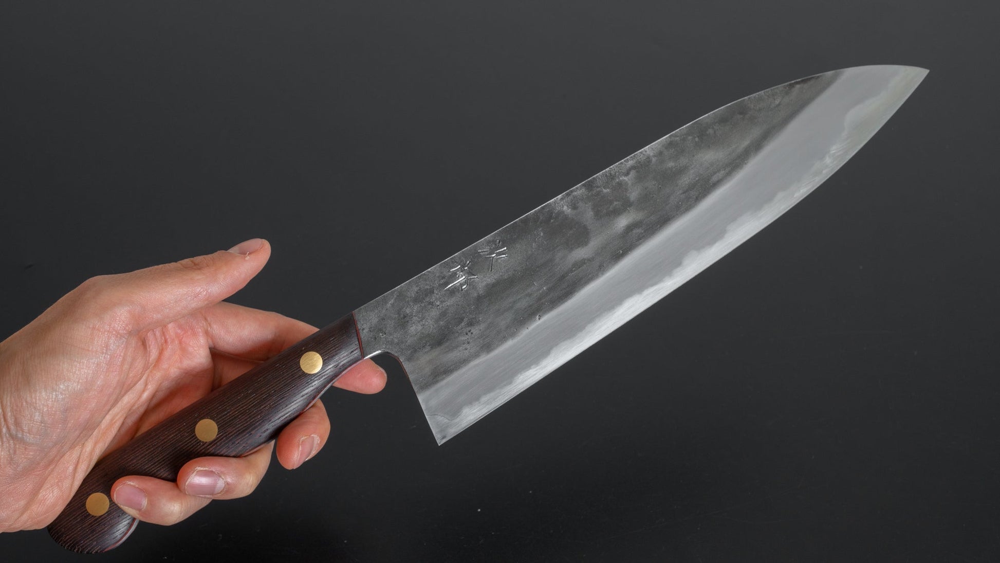 Jiro Tsuchime Yo Gyuto 240mm Tagayasan Handle (#176) - HITOHIRA