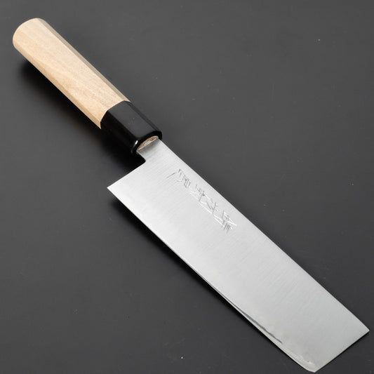 Hitohira Imojiya TH Blue Super Nakiri Ho Wood Handle - HITOHIRA