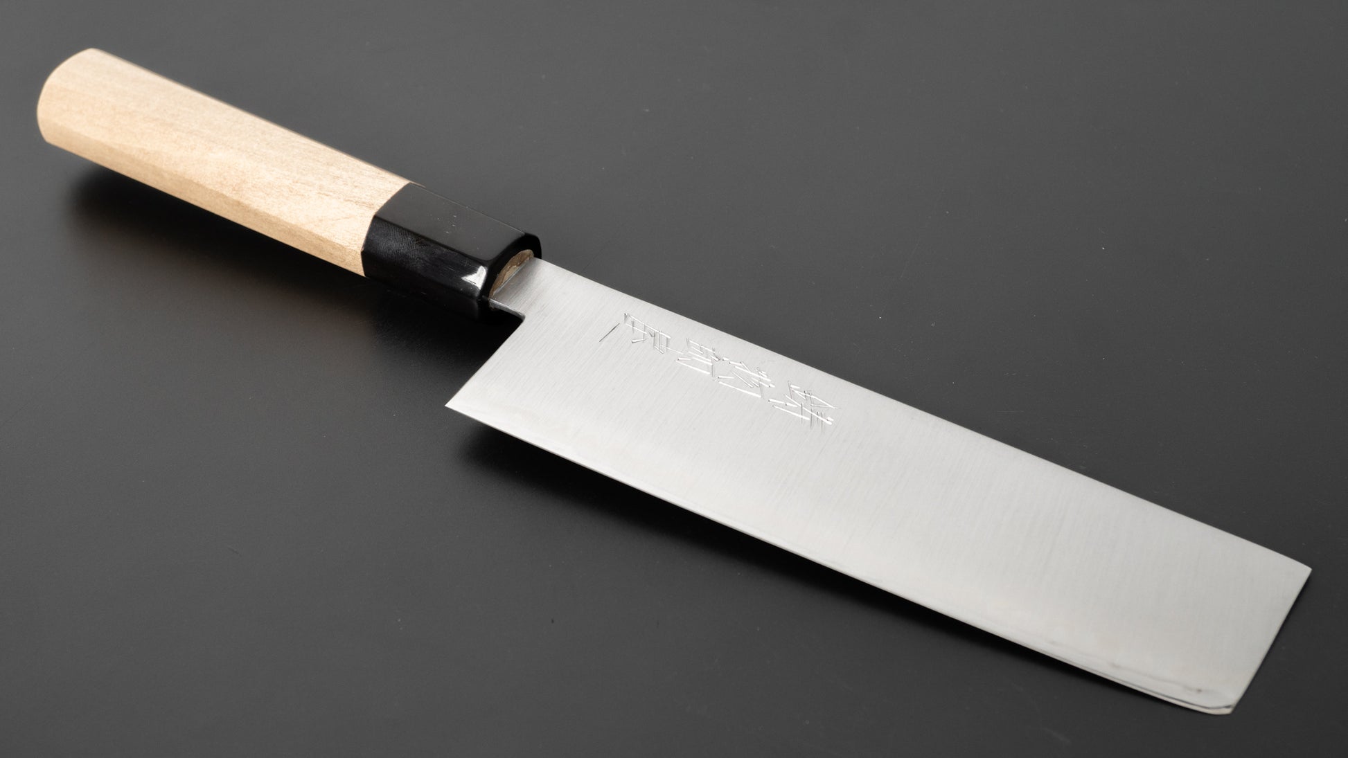 Hitohira Imojiya TH Blue Super Nakiri Ho Wood Handle - HITOHIRA