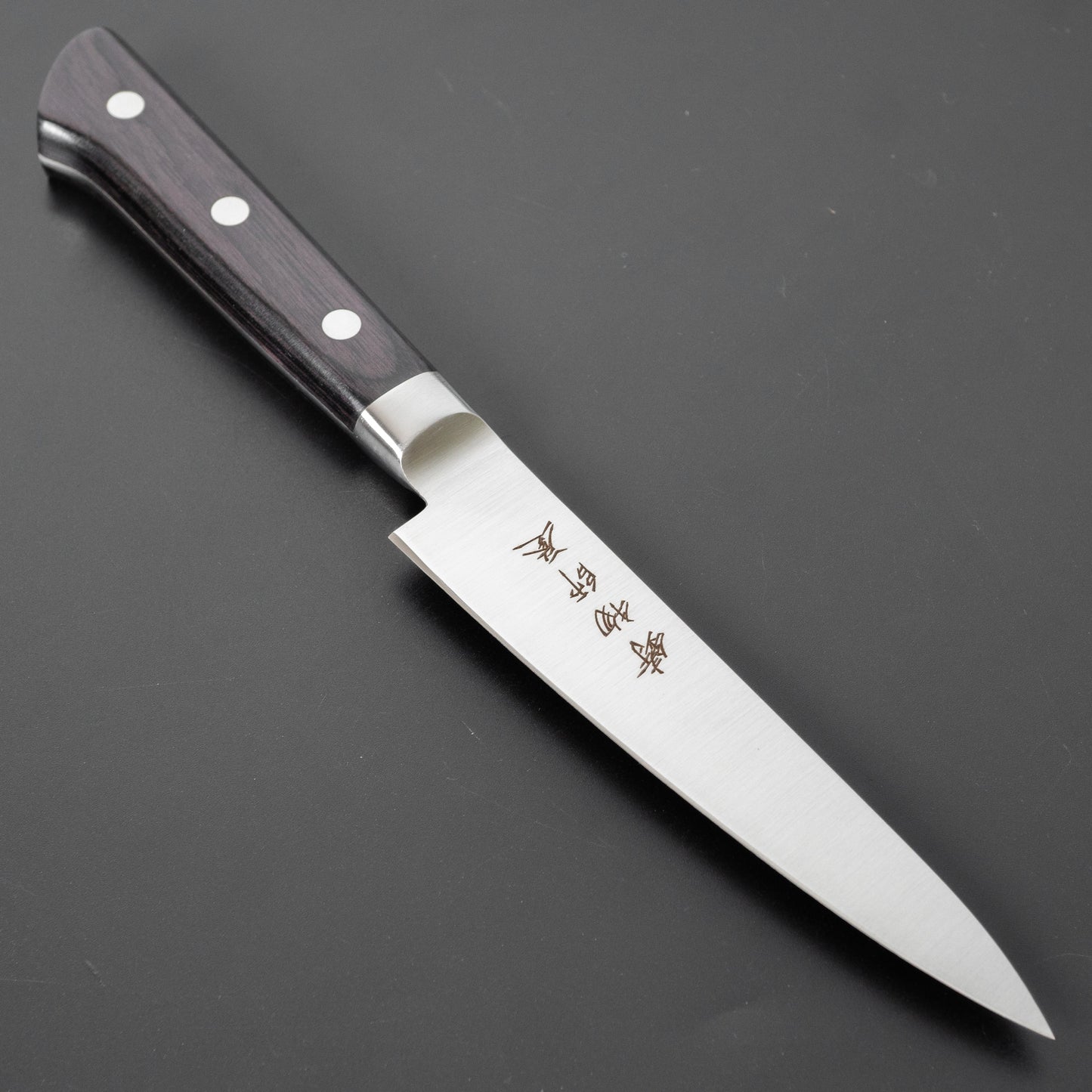 Hitohira Imojiya KF Stainless Petty 120mm Pakka Handle - HITOHIRA