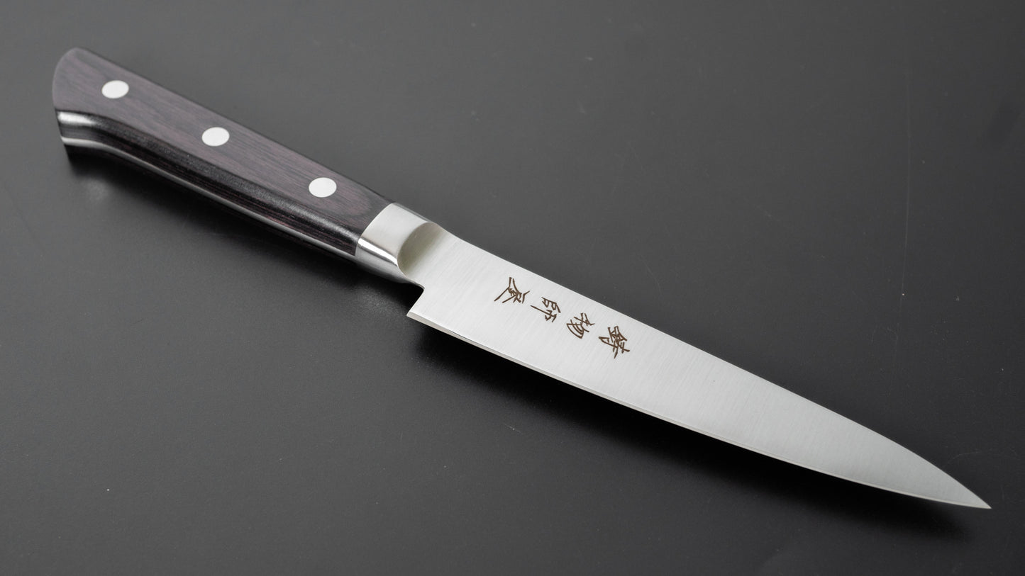 Hitohira Imojiya KF Stainless Petty 120mm Pakka Handle - HITOHIRA