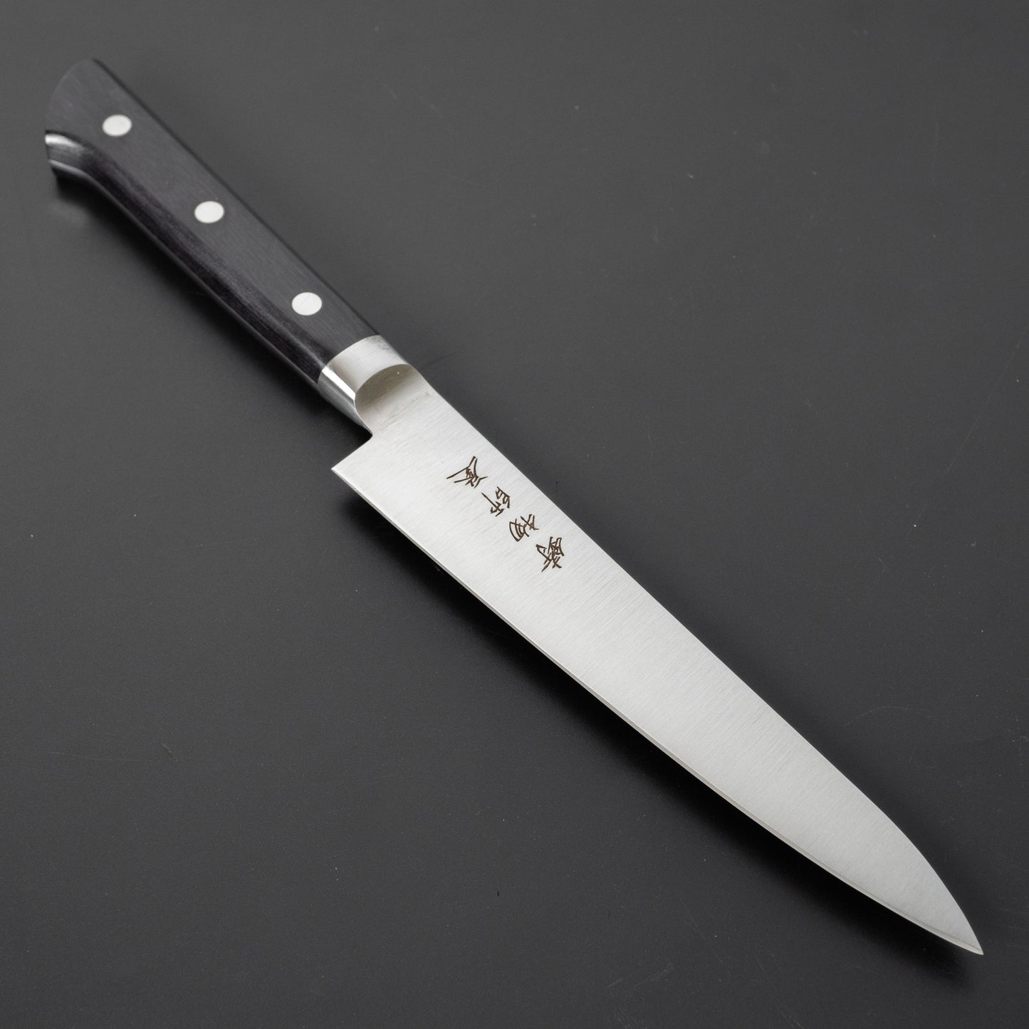 Hitohira Imojiya KF Stainless Petty 150mm Pakka Handle - HITOHIRA